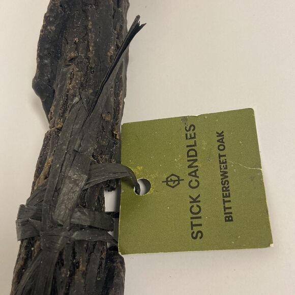 Anthropologie Bittersweet Oak Stick Candle Black - Picture 4 of 6